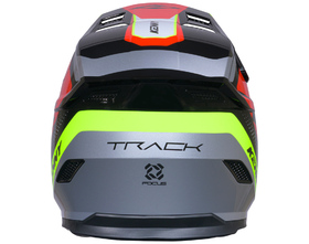 Casque cross Kenny Track Focus Red 2027 Derrière