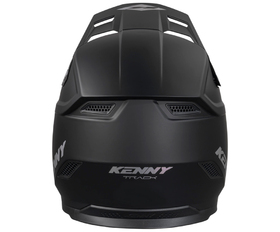 Casque cross Kenny Track Solid Black 2027 Derrière
