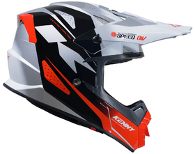 Casque cross Kenny Track Speed Black Red 2026