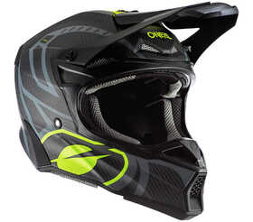 Casque cross O'Neal 10 Series Carbon Race Côté