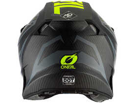 Casque cross O'Neal 10 Series Carbon Race Derrière