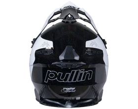 Casque cross Pull-In Absolut Black 2026 Derrière