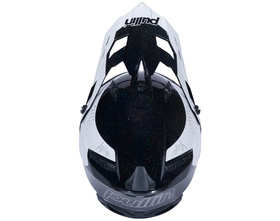 Casque cross Pull-In Absolut Black 2026 Dessus