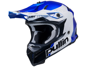 Casque cross Pull-In Absolut Blue 2026 Côté