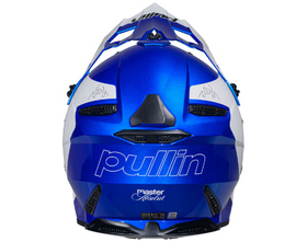 Casque cross Pull-In Absolut Blue 2026 Derrière