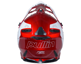 Casque cross Pull-In Absolut Red 2026 Derrière