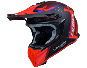 Casque cross Pull-In Master Red 2026 Côté