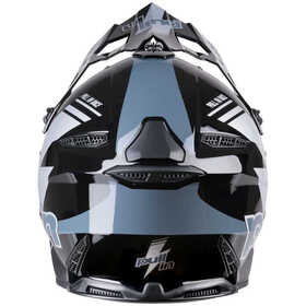 Casque cross Pull-In Race Black Grey 2024 Derrière