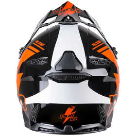 Casque cross Pull-In Race Orange 2024 Derrière