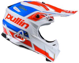 Casque cross Pull-In Team Red Blue 2026
