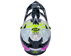Casque cross Pull-In Trash Dirt 2026 Dessus