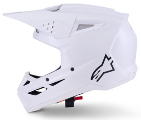 Casque cross S-M3 Alpinestars 2026 - Blanc