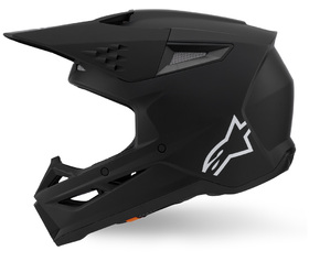 Casque cross S-M3 Alpinestars 2026 - Noir mat
