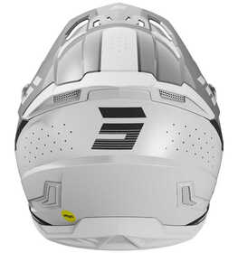 Casque cross Shot Core Honor Gris 2024 Derrière