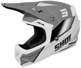 Casque cross Shot Core Honor Gris 2024