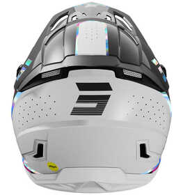 Casque cross Shot Core Honor Holographic 2024 Derrière