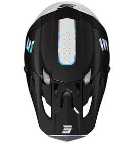 Casque cross Shot Core Honor Holographic 2024 Dessus