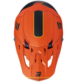 Casque cross Shot Core Honor Orange 2024 Dessus