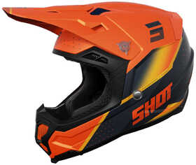 Casque cross Shot Core Honor Orange 2024