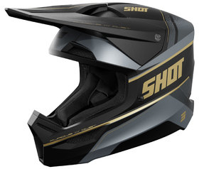 Casque cross Shot Furious Dust Gold 2026
