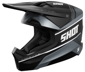 Casque cross Shot Furious Dust Noir 2026