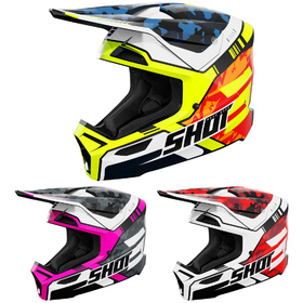 Casque cross Shot Furious Flash 2026