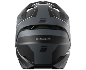 Casque cross Shot Furious Stadium Noir 2027 Derrière