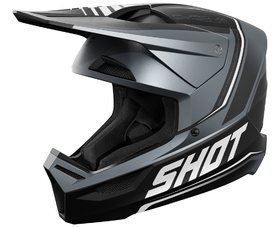 Casque cross Shot Furious Stadium Noir 2027