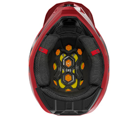 Casque cross Shot Lite Glory Rouge 2027 Dessous