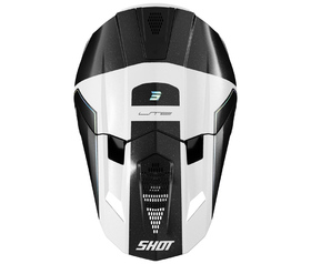 Casque cross Shot Lite S10 Holographic 2026 Dessus