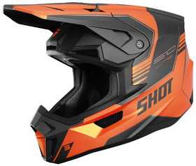 Casque cross Shot Lite S10 Orange 2026