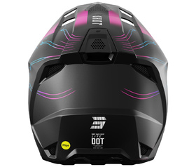 Casque cross Shot Lite Volt Rose 2027 Derrière