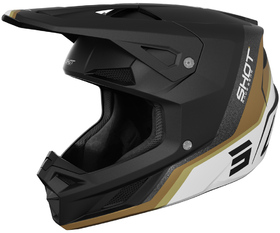 Casque cross Shot Speed Atomic Gold 2026
