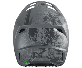 Casque cross Shot Speed Battle Gris 2026 Derrière