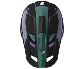 Casque cross Shot Speed Fury Cameleon 2026 Dessus