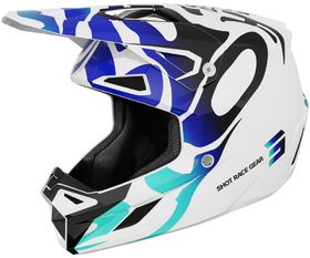 Casque cross Shot Speed Ghost Bleu 2026