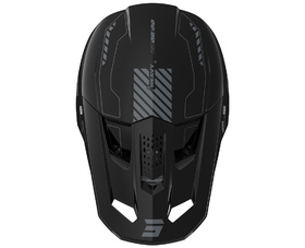 Casque cross Shot Speed Heavy Noir 2027 Dessus
