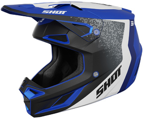 Casque cross Shot Speed Hybrid Bleu 2026
