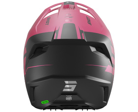 Casque cross Shot Speed S Rose 2027 Derrière