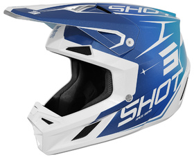 Casque cross Shot Speed Side Bleu 2027