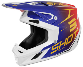 Casque cross Shot Speed Side Rouge-Bleu 2027