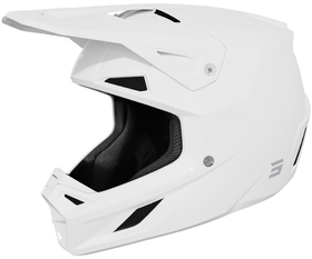 Casque cross Shot Speed Solid Blanc 2026