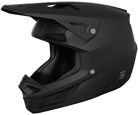 Casque cross Shot Speed Solid Noir 2026