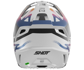 Casque cross Shot Speed Wave 2026 Derrière