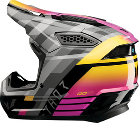 Casque cross Thor Fleet Camber Magenta 2027 Côté
