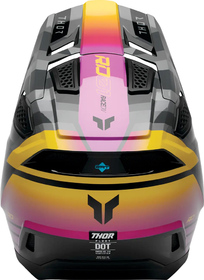 Casque cross Thor Fleet Camber Magenta 2027 Derrière