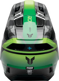 Casque cross Thor Fleet Camber Vert 2027 Derrière
