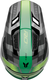 Casque cross Thor Fleet Camber Vert 2027 Dessus