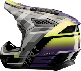 Casque cross Thor Fleet Camber Violet 2027 Côté