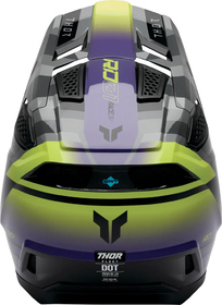 Casque cross Thor Fleet Camber Violet 2027 Derrière